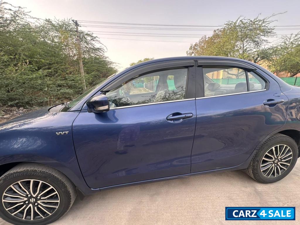 Blue Maruti Suzuki Dzire ZXI Plus AMT (2017-2020)
