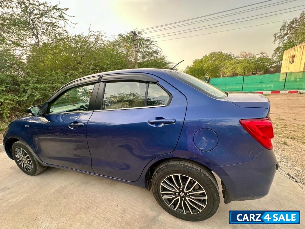 Blue Maruti Suzuki Dzire ZXI Plus AMT (2017-2020)