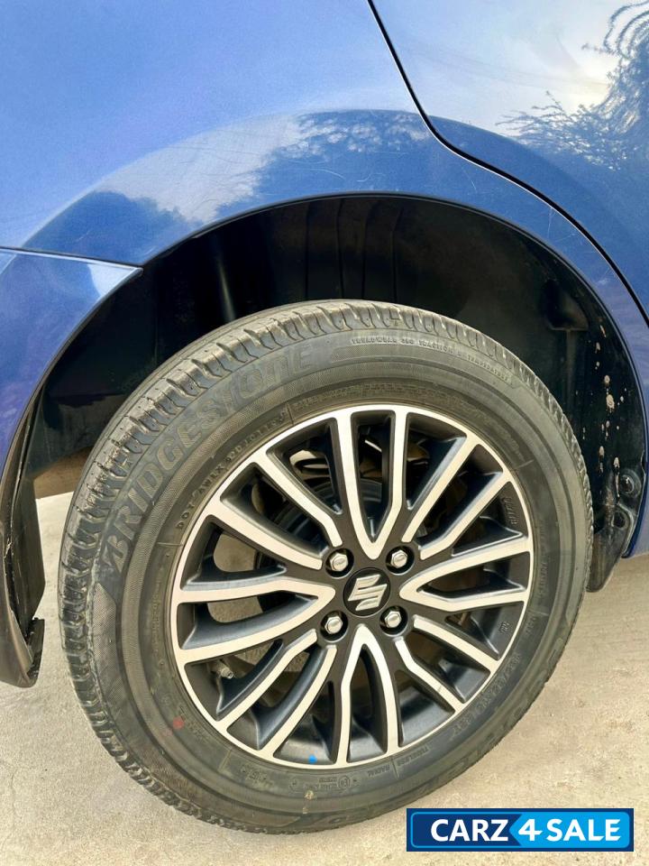 Blue Maruti Suzuki Dzire ZXI Plus AMT (2017-2020)