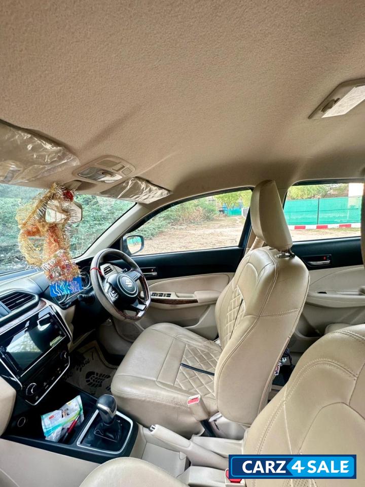 Blue Maruti Suzuki Dzire ZXI Plus AMT (2017-2020)