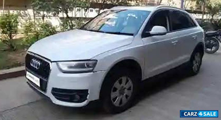White Audi Q3 3.5 TDI Sunroof