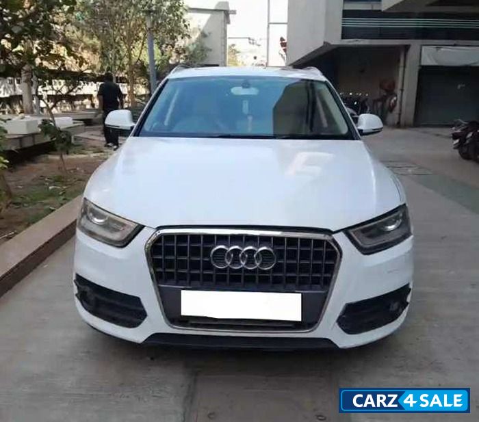 White Audi Q3 3.5 TDI Sunroof