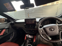 Black Tata Harrier Xza plus red dark