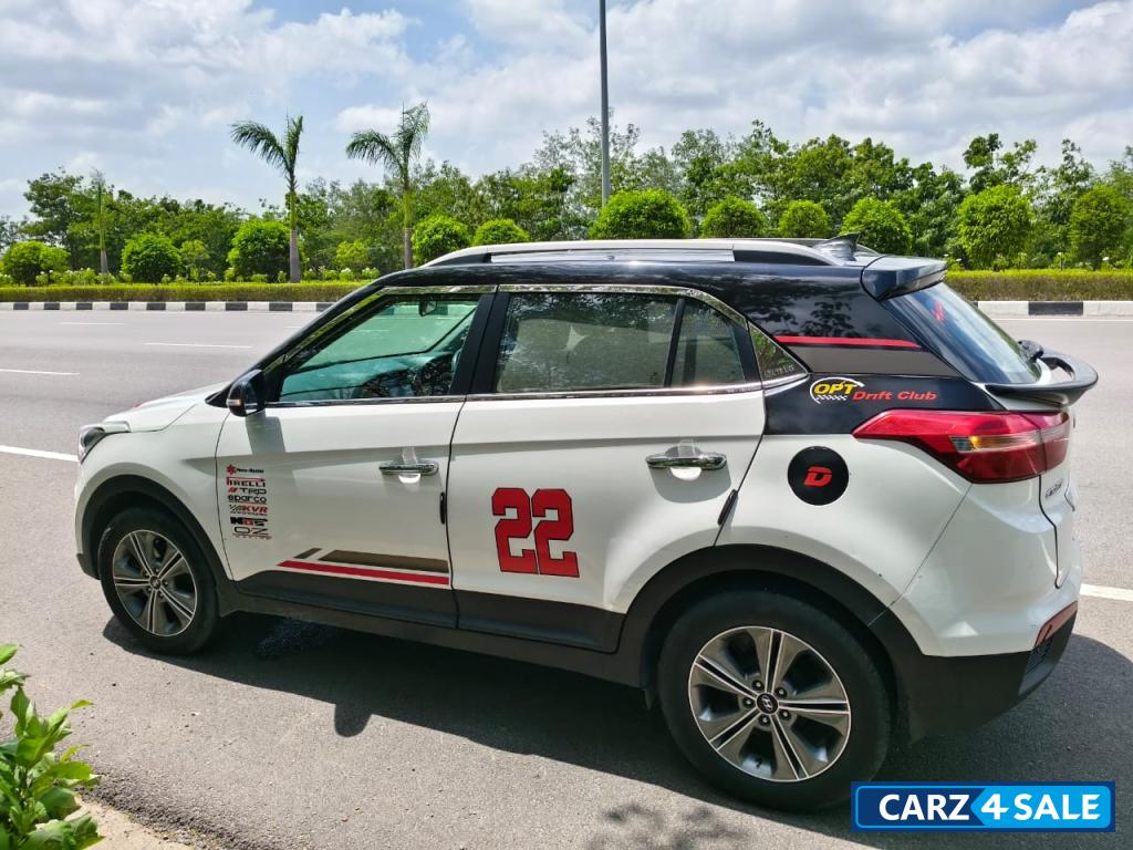 White And Black Dual Tone Hyundai Creta Anniversary Addition