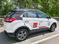 White And Black Dual Tone Hyundai Creta Anniversary Addition