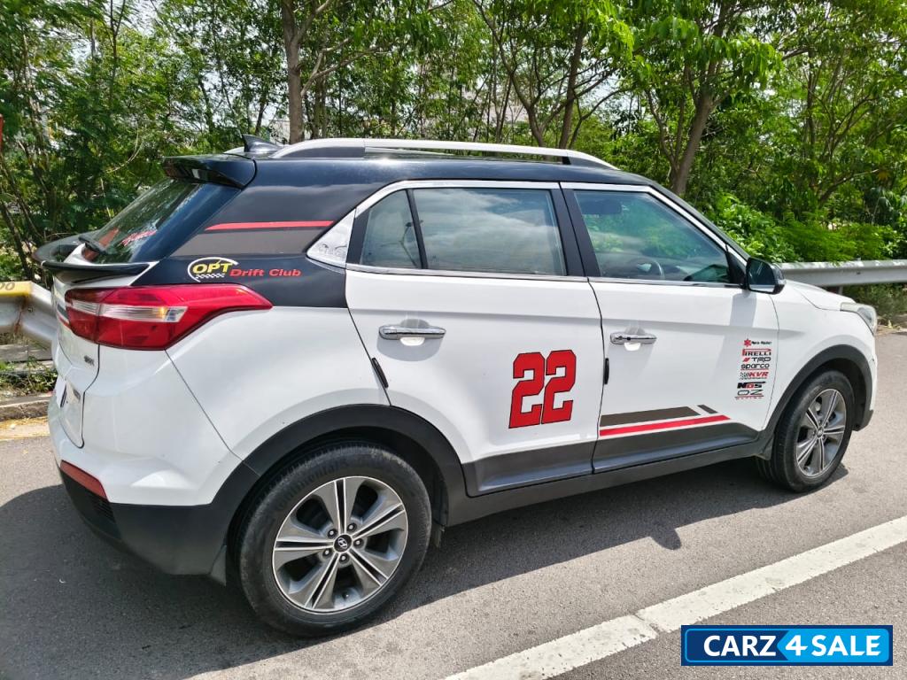 White And Black Dual Tone Hyundai Creta Anniversary Addition