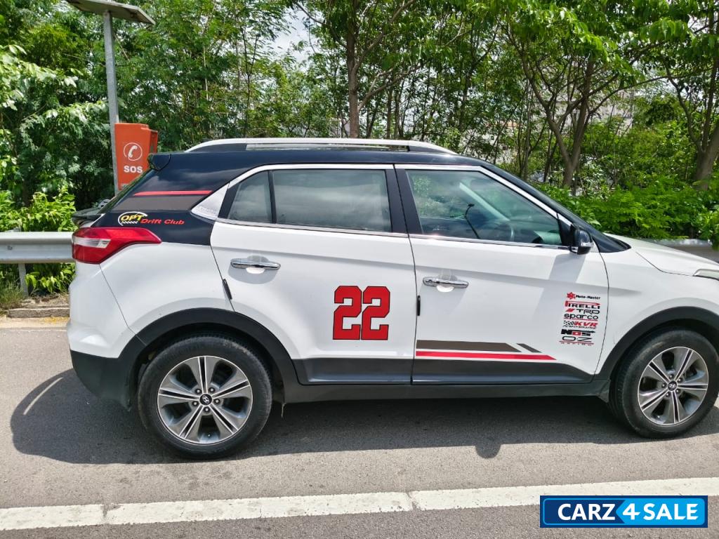 White And Black Dual Tone Hyundai Creta Anniversary Addition