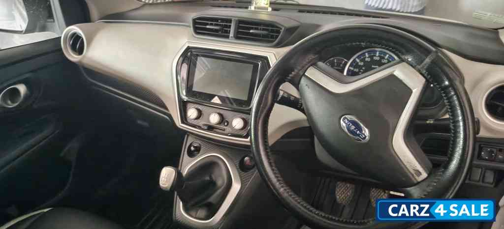 Silver Datsun Go Plus T-Petrol