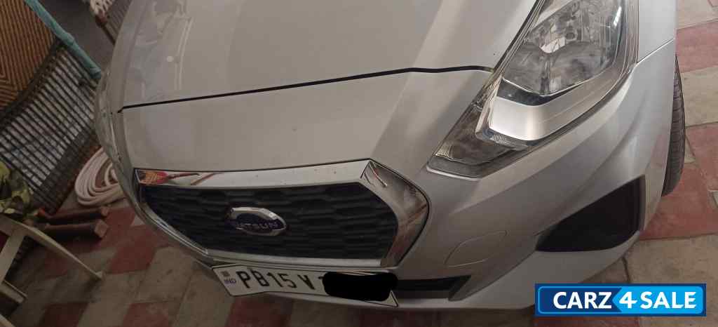 Silver Datsun Go Plus T-Petrol