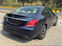 Blue Mercedes-Benz C-Class C220d Edition C