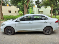 White Maruti Suzuki Ciaz SMART HYBRID DELTA