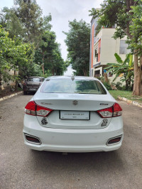 White Maruti Suzuki Ciaz SMART HYBRID DELTA