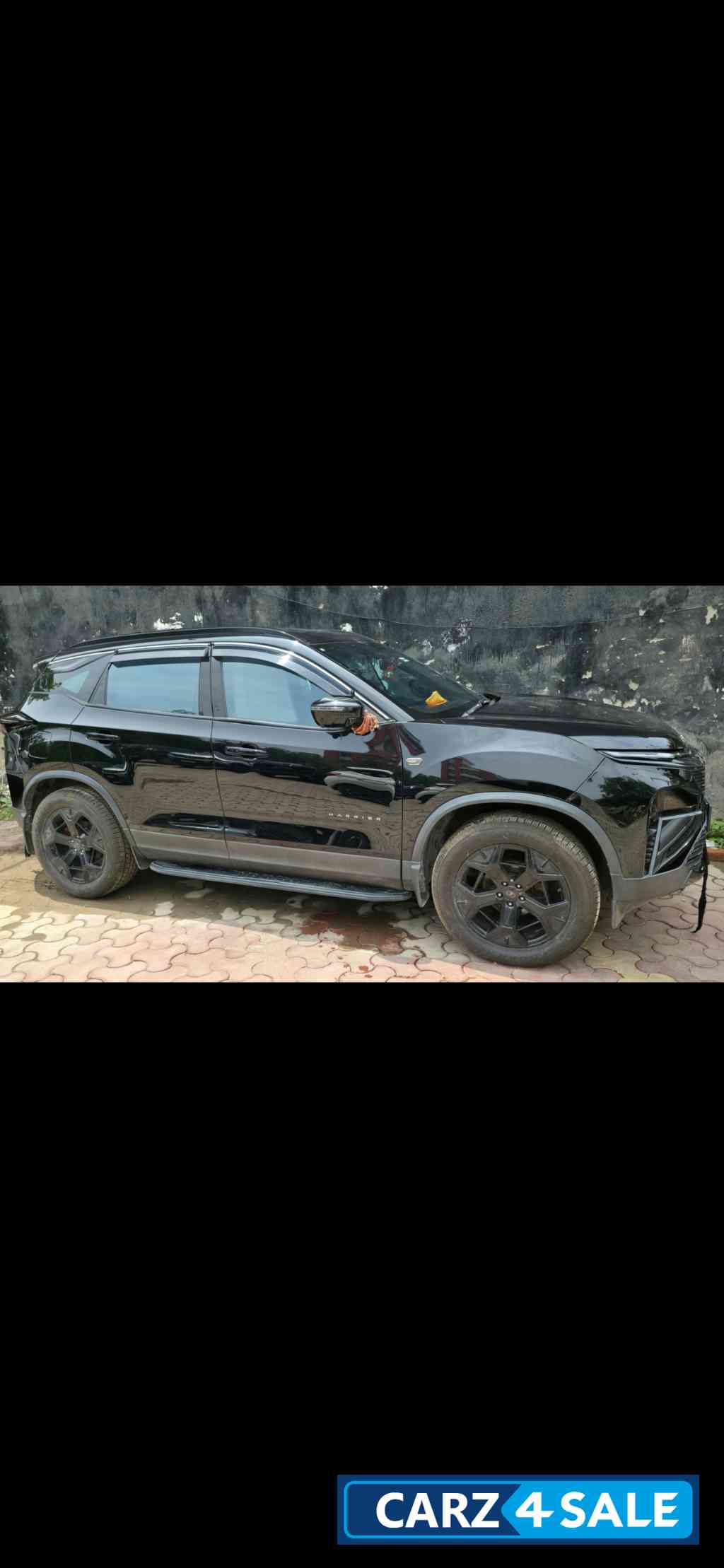 Black Tata Harrier Fearless Dark Black Tata Harrier Fearless Dark