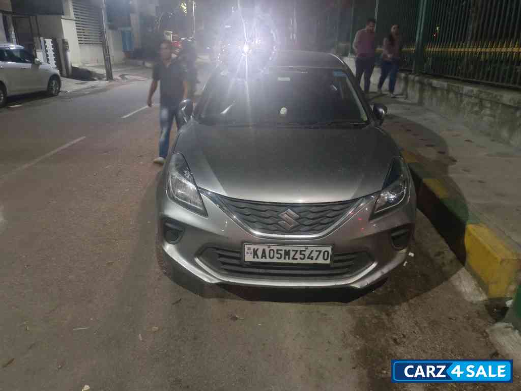 Silver Maruti Suzuki Baleno Delta