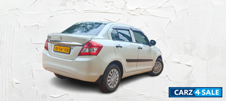 White Maruti Suzuki Dzire Tour S CNG