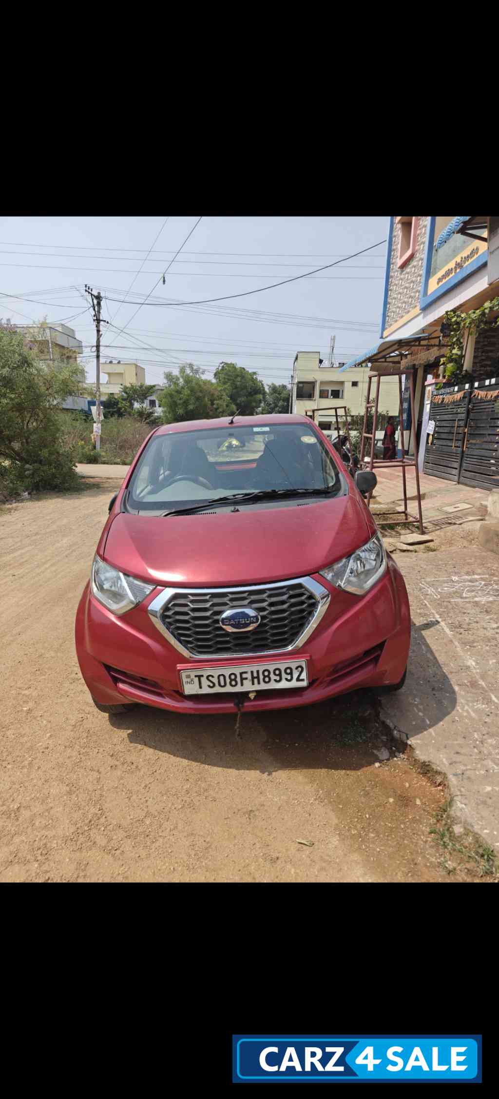 Ruby Red Datsun Redi-GO T (o)