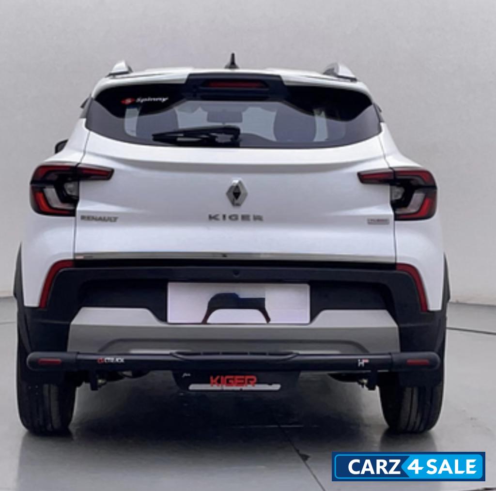 White Renault Kiger RXZ MT 1.0 Turbo