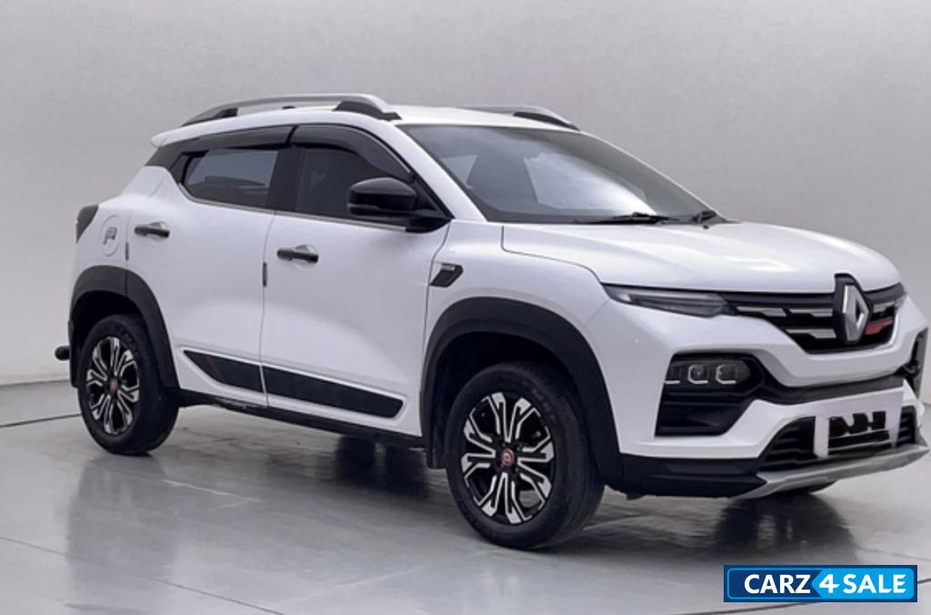 White Renault Kiger RXZ MT 1.0 Turbo