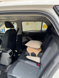 White Skoda Kushaq Anniversary edition