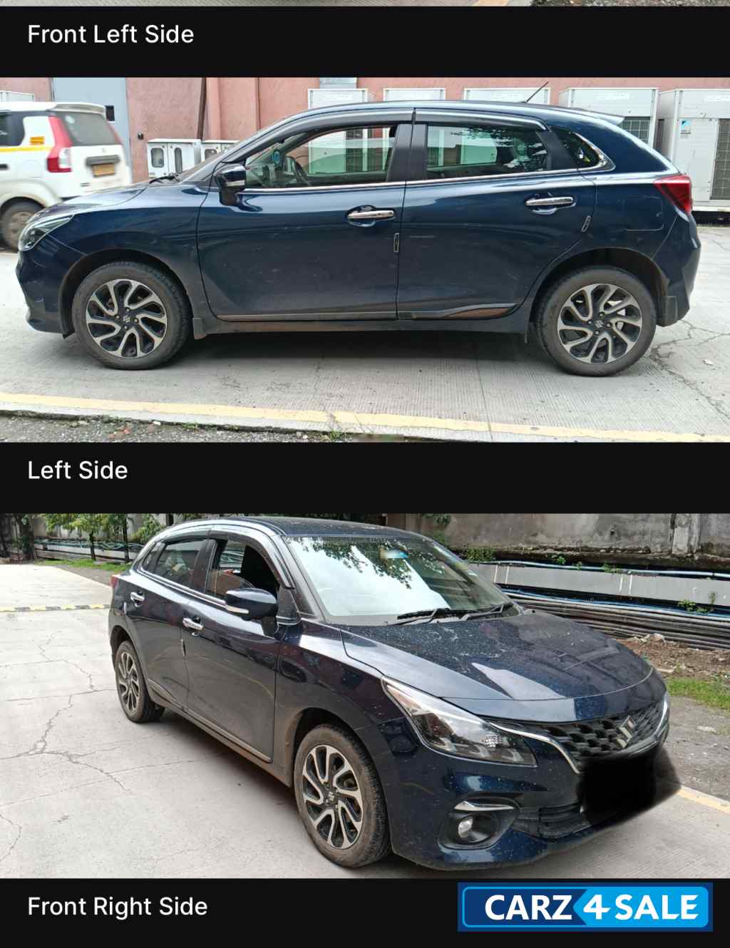 Nexa Blue Maruti Suzuki Baleno Alpha AGS