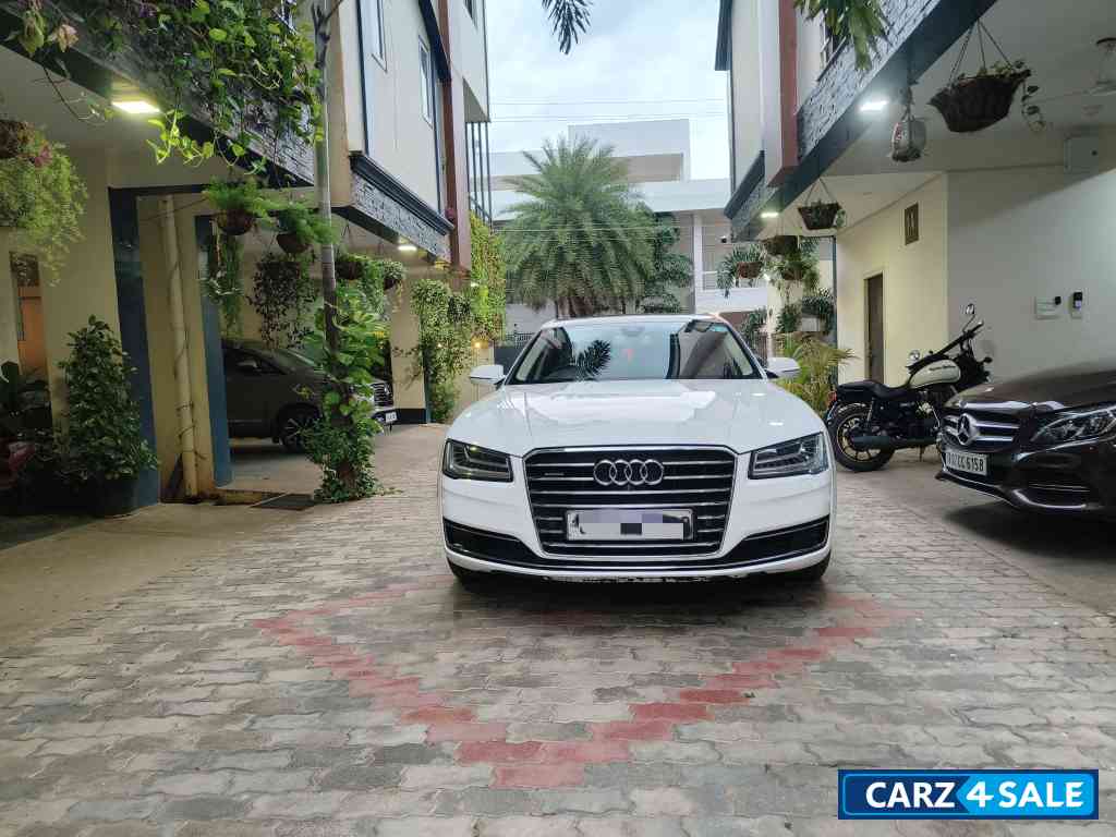 Ibis White Audi A8 3.0 50TDI V6 DIESEL QUATTRO