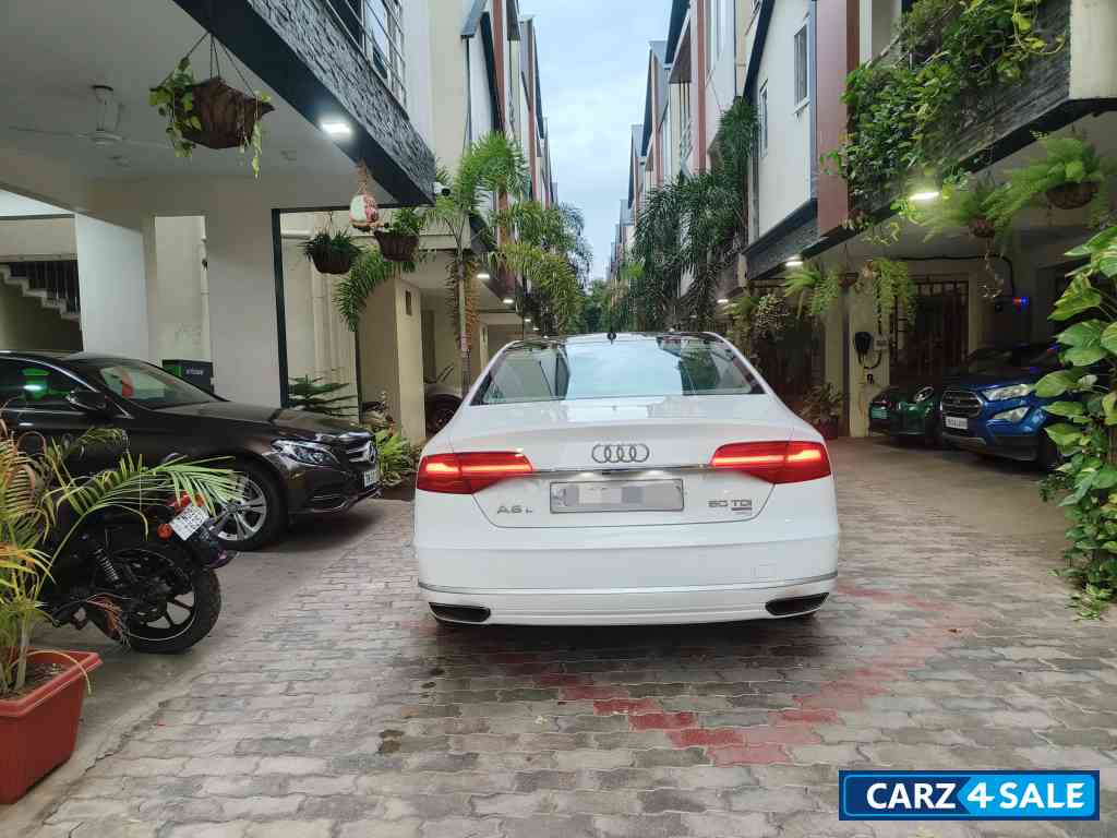 Ibis White Audi A8 3.0 50TDI V6 DIESEL QUATTRO