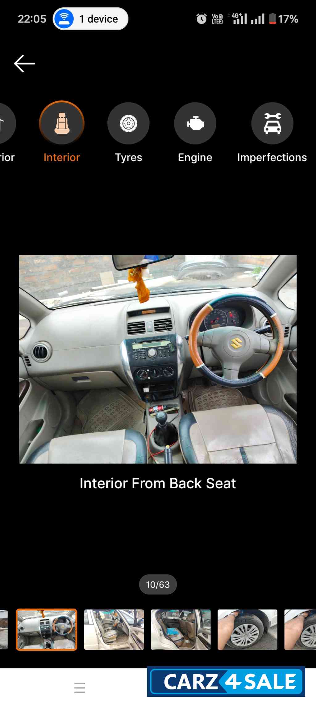 White Maruti Suzuki SX4 Vdi