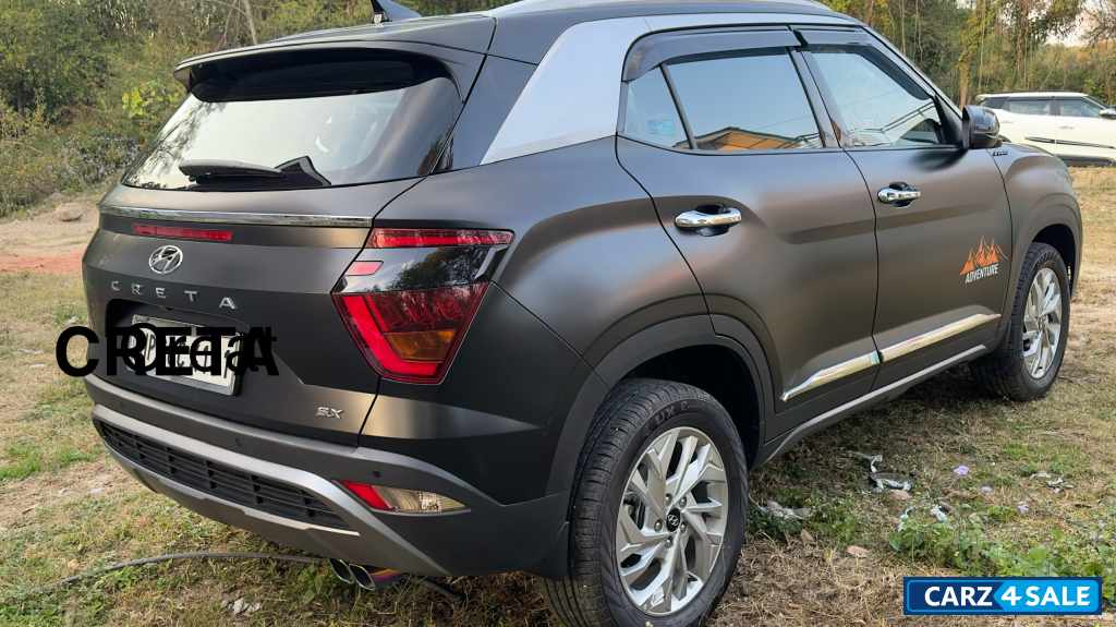 Black Hyundai Creta SCX 1.5 PETROL