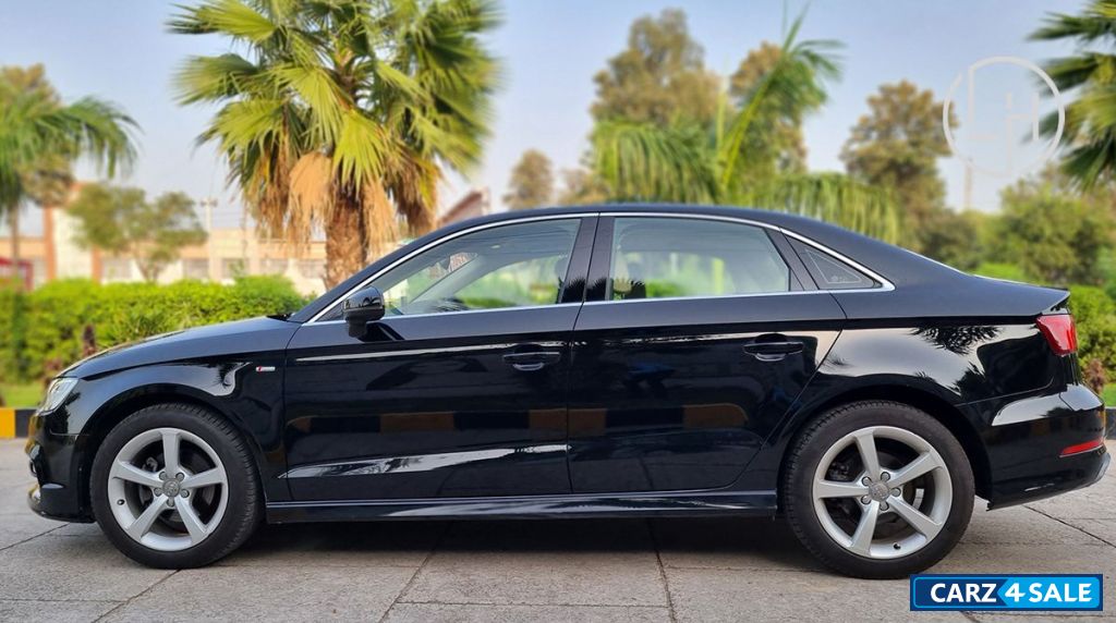 Black Audi A3 3.5 tdi S line