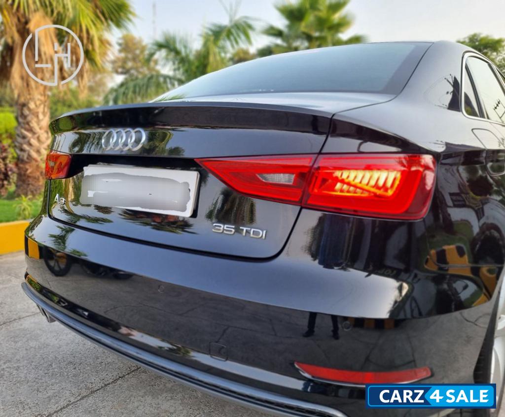 Black Audi A3 3.5 tdi S line