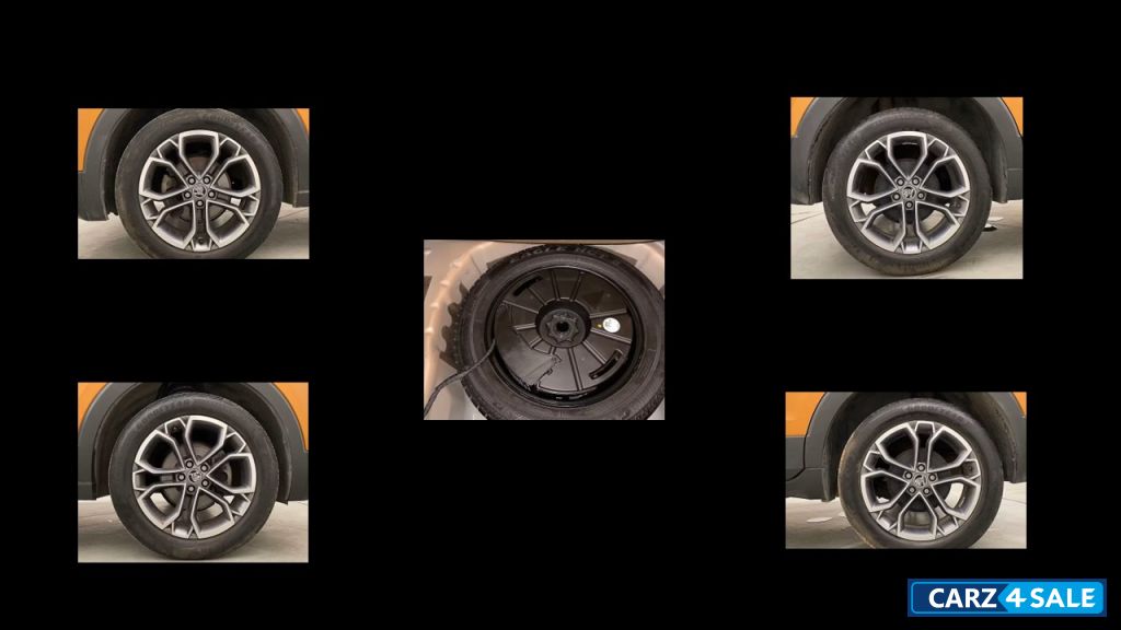 Honey Orange Skoda Kushaq Style 1.0L TSI MT