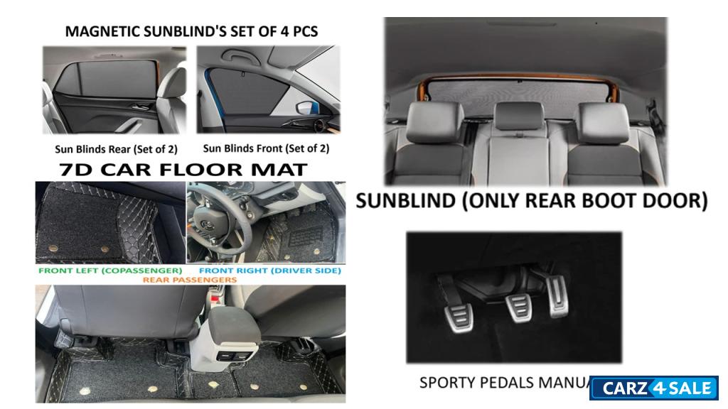 Honey Orange Skoda Kushaq Style 1.0L TSI MT
