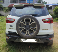White Ford Ecosport 1.5 signature edition with sunroof  petrol