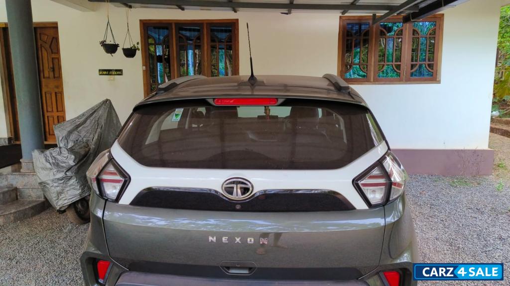 Olive Green Tata Nexon XMS