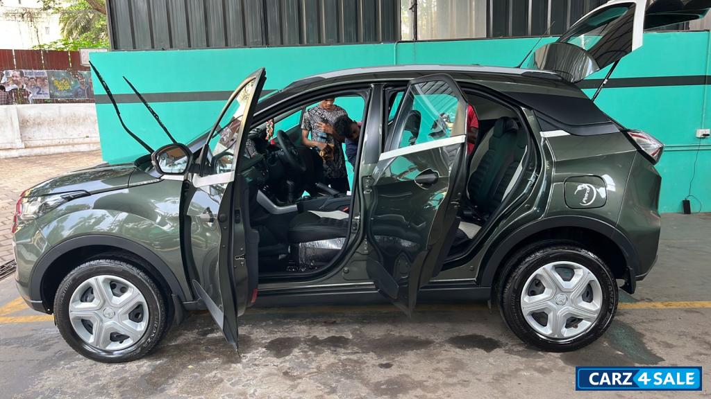 Olive Green Tata Nexon XMS
