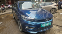 Teal Blue Tata Tigor EV XZ plus