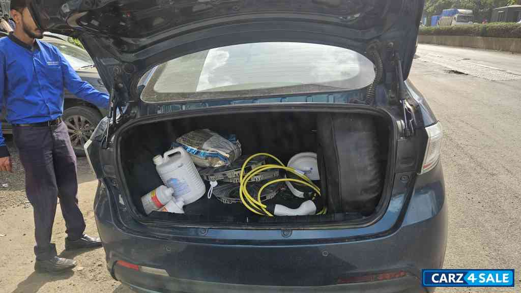 Teal Blue Tata Tigor EV XZ plus