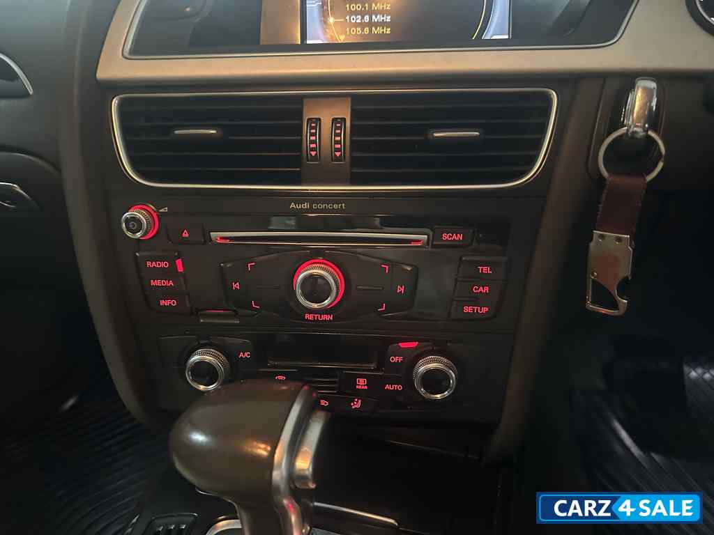 Blue Audi A4 35 premium sunroof