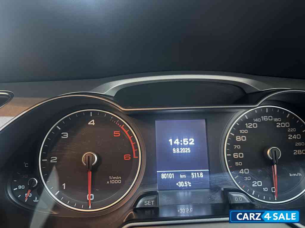 Blue Audi A4 35 premium sunroof