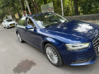 Blue Audi A4 35 premium sunroof