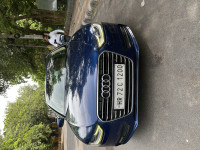 Blue Audi A4 35 premium sunroof