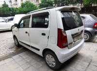 White Maruti Suzuki Wagon R Maruti WagonR LXI Petrol 2014