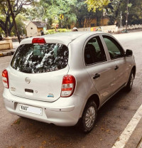 Silver Nissan Micra Active XL