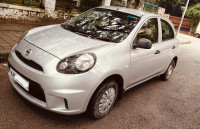 Silver Nissan Micra Active XL