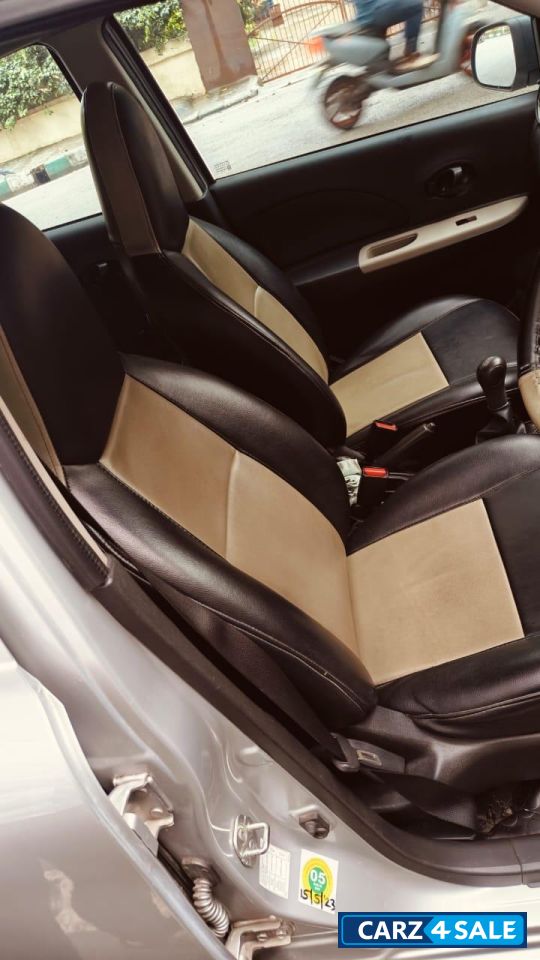 Silver Nissan Micra Active XL