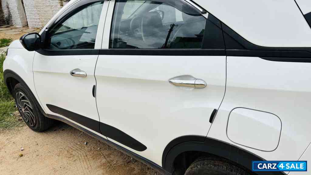 White Tata Nexon Smart plus S 1.2 petrol turbo