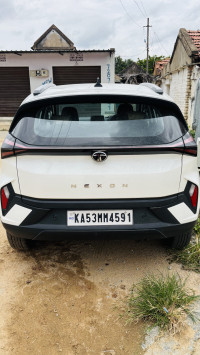 White Tata Nexon Smart plus S 1.2 petrol turbo