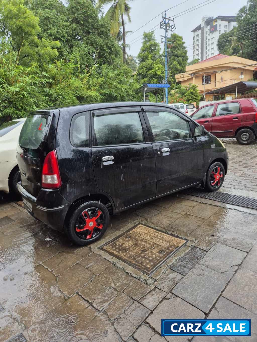 Black Maruti Suzuki Estilo 2007