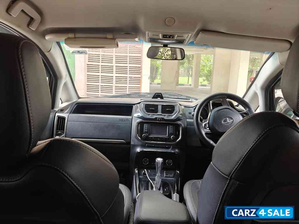 Brown Tata Hexa XTA 4x2 6 seater