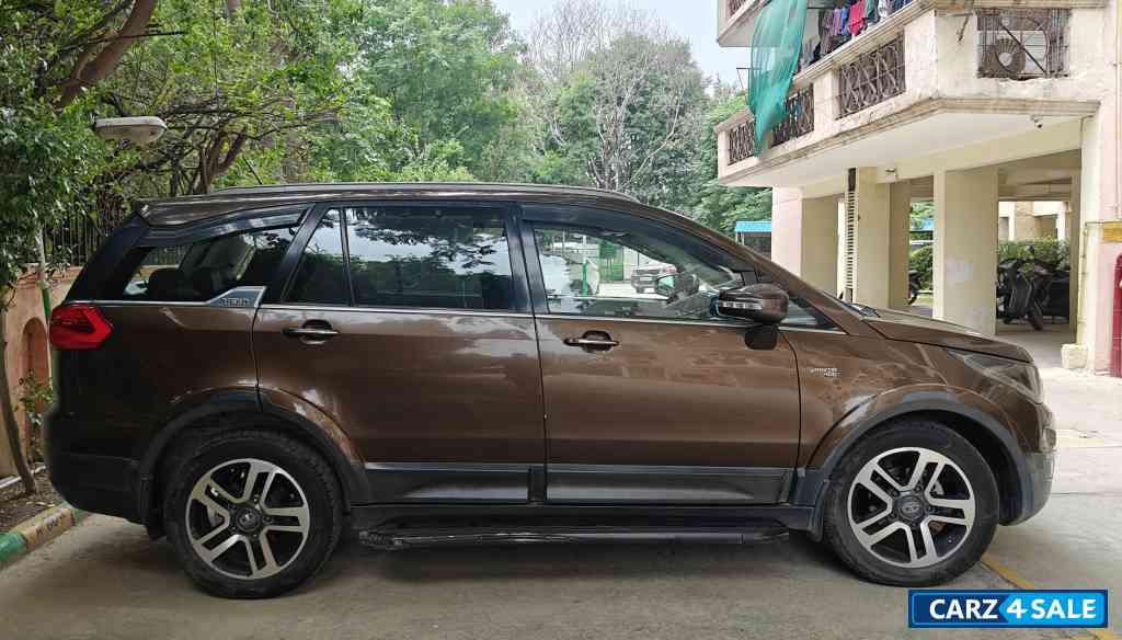 Brown Tata Hexa XTA 4x2 6 seater